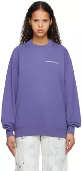 Толстовка с вышивкой Stockholm (Surfboard) Club фиолетового цвета