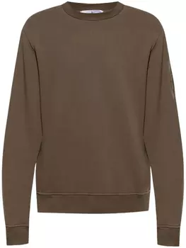 Толстовка с вышивкой Stone Island, коричневый