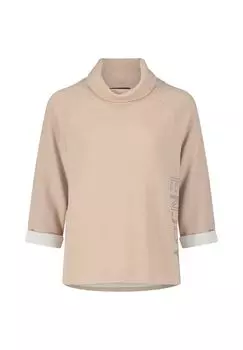 Толстовка с высоким воротником BETTY BARCLAY, цвет Patch Beige Cream