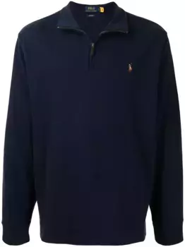 Толстовка с высоким воротником POLO RALPH LAUREN, синий