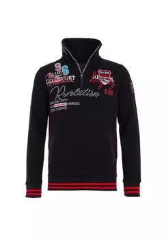 Толстовка с высоким воротником-стойкой CIPO & BAXX, черный