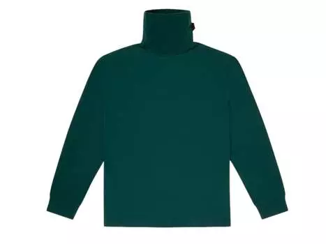 Толстовка с высоким воротом Bally 6238590 Hike 10 Bosco из органического хлопка, зеленый