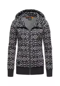 Толстовка с застежкой-молнией Cinda Ragwear, серый