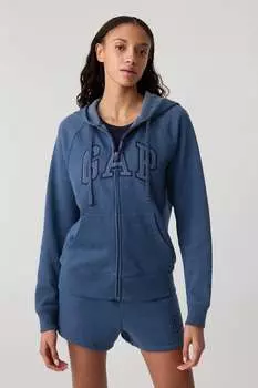 Толстовка с застежкой-молнией и логотипом Gap, синий
