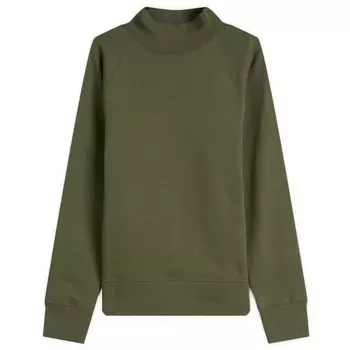 Толстовка с застежкой-молнией на вороте Mhl By Margaret Howell, зеленый