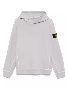 Толстовка с значком компаса Stone Island, фиолетовый