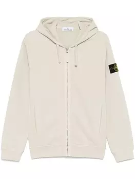 Толстовка с значком компаса Stone Island, нейтральный цвет