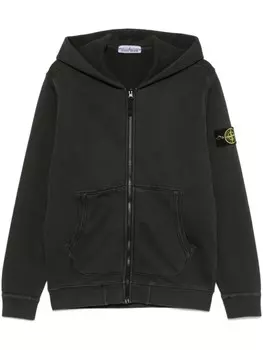 Толстовка с значком компаса Stone Island, серый