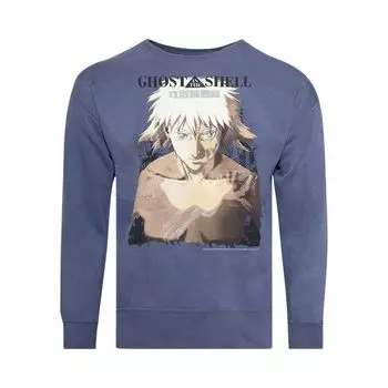 Толстовка SAINT Mxxxxxx x Ghost In The Shell Crewneck Sweatshirt 'Navy', синий