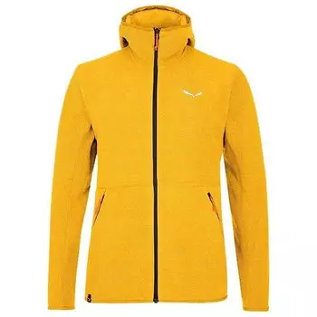 Толстовка Salewa Nuvolo Polarlite Hooded, желтый