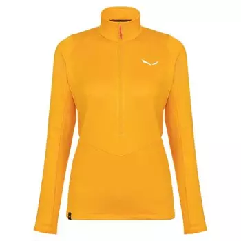 Толстовка Salewa Puez Polarlite Half Zip, желтый