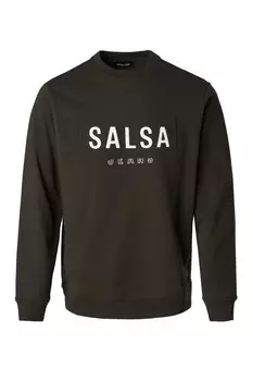Толстовка Salsa Jeans, темно-зеленый