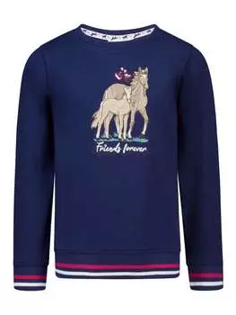 Толстовка Salt and Pepper Sweatshirt Star Stable, цвет true navy