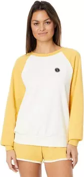 Толстовка Salty Crew Set Sail Crew Sweatshirt, цвет Baked Yellow