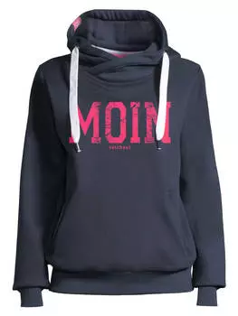 Толстовка Salzhaut, цвет navy-neon pink