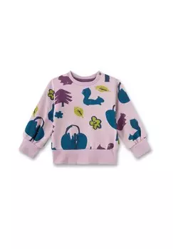 Толстовка Sanetta Pure, светло-розовый