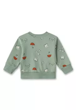 Толстовка Sanetta Pure, зеленый