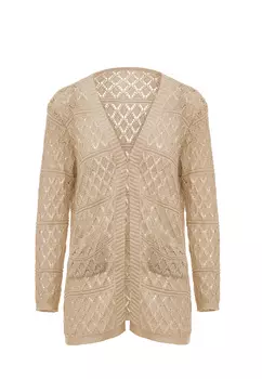 Толстовка SANIKA Strickjacke, бежевый