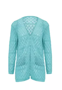 Толстовка SANIKA Strickjacke, бирюзовый