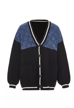 Толстовка SANIKA Strickjacke, черный