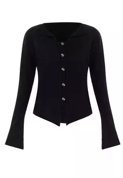 Толстовка SANIKA Strickjacke, черный