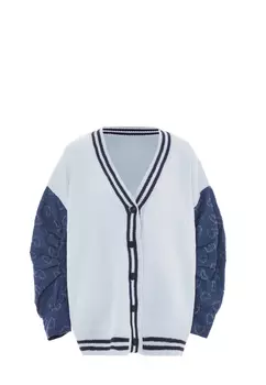 Толстовка SANIKA Strickjacke, цвет Hellblau Marine