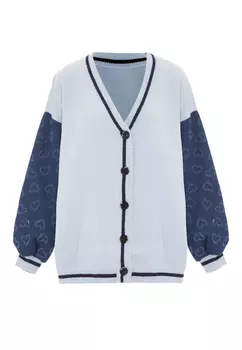 Толстовка SANIKA Strickjacke, цвет Hellblau Marine