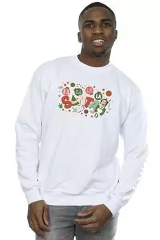 Толстовка Санта Фа Ла Ла Ла Elf, белый