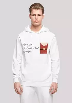 Толстовка SANTA LETTER WEIHNACHTEN - Hoodie F4NT4STIC, белый