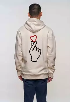 Толстовка SARANGHAE BACK PRINT UNISEX HEAVYWEIGHT - Hoodie Mira Paris, кремовый