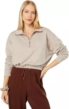 Толстовка Sawyer 1/2 Zip Splendid, цвет Shadow Mauve