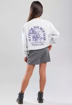 Толстовка SAYA JR America Today, светло-серый