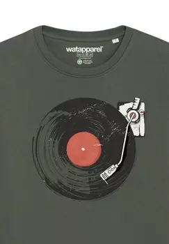 Толстовка SCHALLPLATTE watapparel, хаки