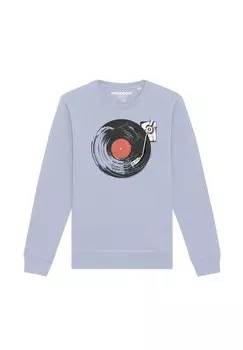 Толстовка SCHALLPLATTE watapparel, светло-голубой