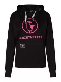 Толстовка SCHIETWETTER, цвет black/neonpink