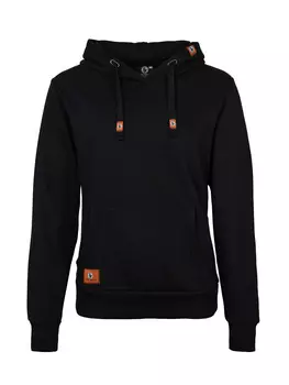 Толстовка SCHIETWETTER Hoodie unifarben, черный
