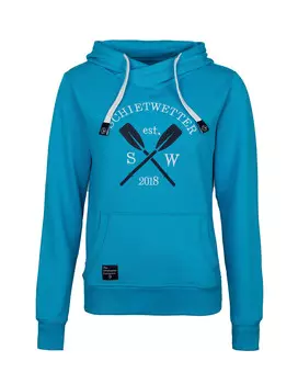 Толстовка SCHIETWETTER Hoody Alexa, бирюзовый