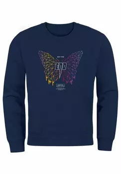 Толстовка SCHMETTERLING GEOMETRIC DESIGN Neverless, темно-синий