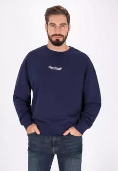 Толстовка Schmuddelwedda, темно-синий деним