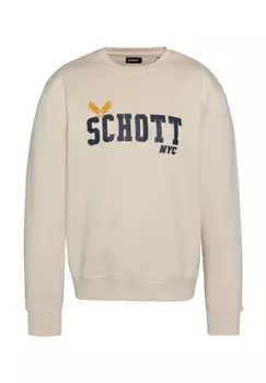 Толстовка Schott, бежевый