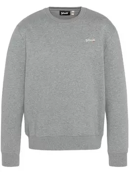 Толстовка Schott NYC, пятнистый серый