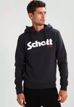 Толстовка Schott, темно-синий