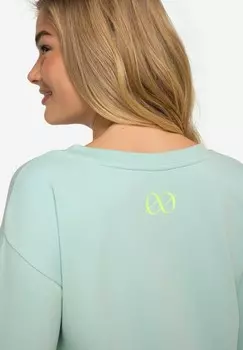 Толстовка SCHRIFTZUG LANGARM LAURASN, мята