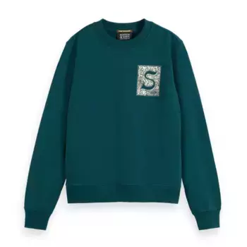 Толстовка Scotch & Soda 178168, зеленый