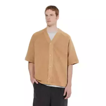 Толстовка Scotch & Soda Baseball short sleeve, бежевый