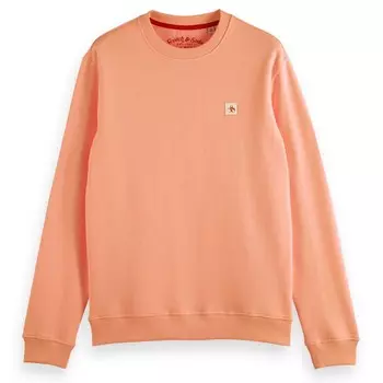 Толстовка Scotch & Soda Essential Logo Badge, оранжевый