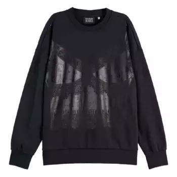 Толстовка Scotch & Soda Foil Oversized, черный