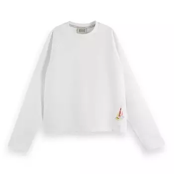 Толстовка Scotch & Soda Raglan, белый