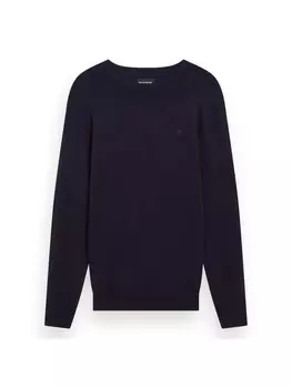 Толстовка Scotch & Soda Strickpullover, темно-синий