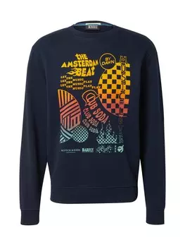 Толстовка Scotch & Soda, темно-синий